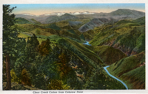 co clear creek canyon c1940